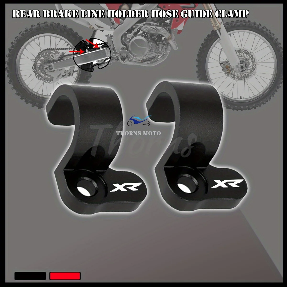 

Oil Line Holder Cable Clamp Accessories For HONDA XR 250 650 L 400 600 R Moto Motorcycle Front Rear Brake Hose Guide Spare Part