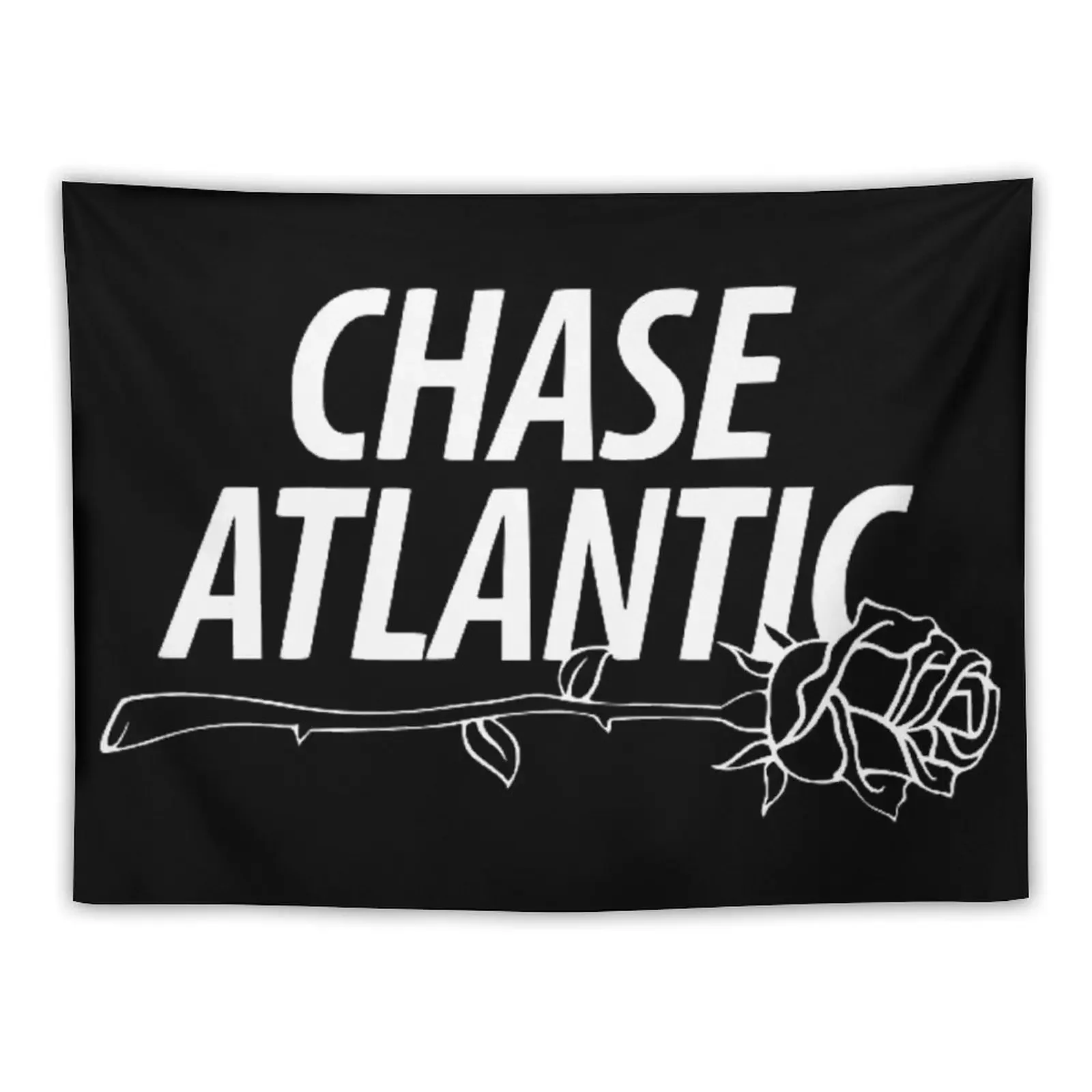 chase atlantic logo rose Tapestry Aesthetic Room Decors Aesthetic Decoration Decor For Room Decoration Wall Tapestry