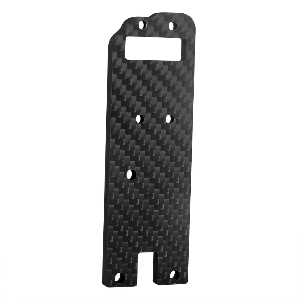 Carbon fiber rear second floor support plate for TEKNO 1/10 4WD MT410 4X4