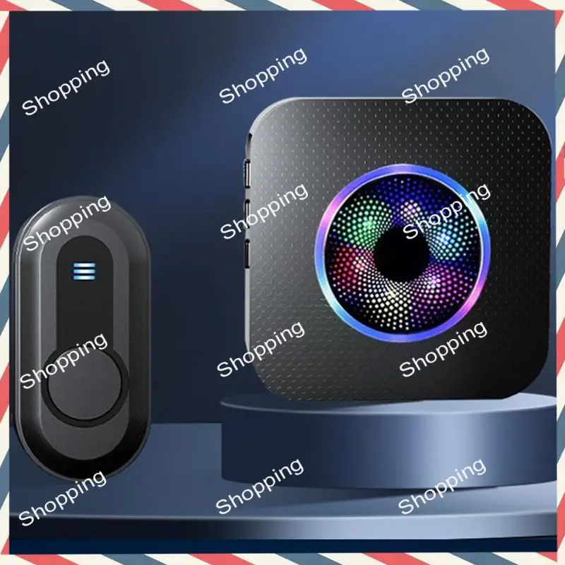 

Беспроводной дверной звонок M20K, большой динамик 30 мм, водонепроницаемый для дома, пожилых людей, вилка европейского стандарта, хороший сигнал, широкий охват