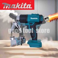 Makita 18v tools Rechargeable Hot Air Baking Gun Tools Cordless Heat Gun Air Dryer For Soldering Max 550°C Shrink Film Wireless
