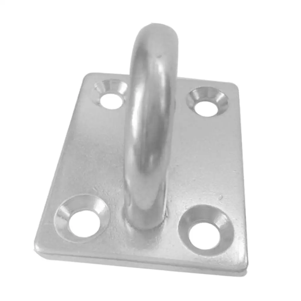 M5 M6 M8 Pad Eyes -Marine Rigging 316 Stainless Steel Pad Eye Hook image 5
