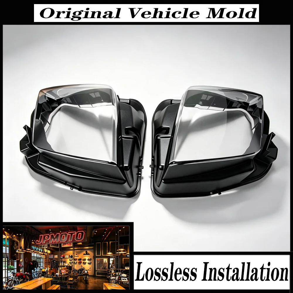For Yamaha TMAX530 T-MAX530 TMAX 530 T-MAX 530 XP530 2015-2016 Motorcycle Headlight Glass Cover ABS Matte Black Accessories