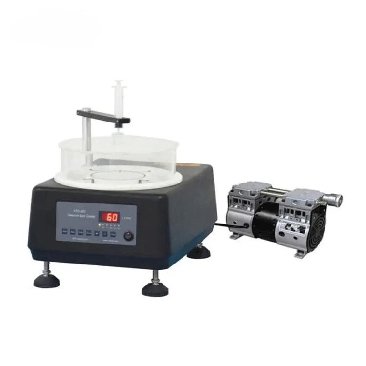 

Digital Control Panel And Optional Heating Cover Vacuum Chuck Spin Coater