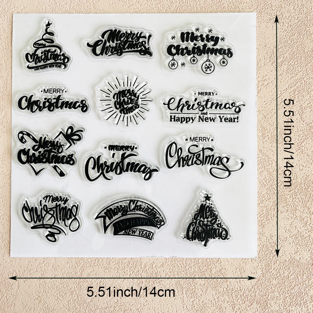 Прозрачные силиконовые штампы  – обзор и цена Clear Silicone Stamps For Card Making