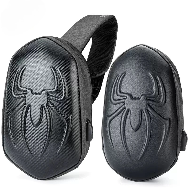 

Модный уличный рюкзак с зарядкой через USB, мотоциклетный рюкзак через плечо для студентов колледжа, унисекс, нагрудная сумка для бега для мужчин