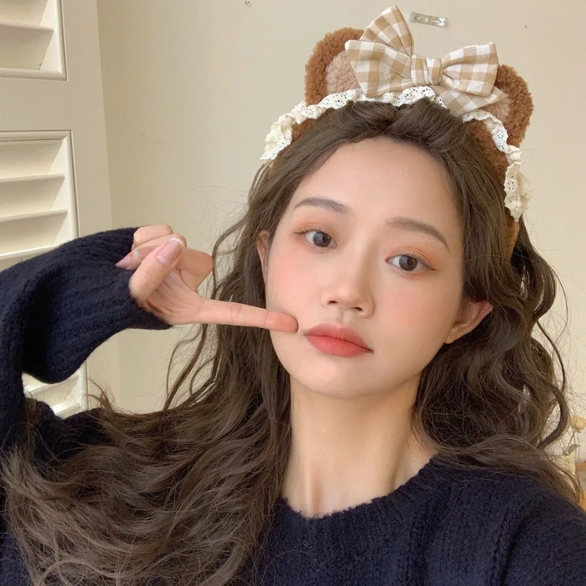 แฟชั่นไข่มุก Hairbands หญิงลูกไม้ Bow Headbands ใหม่หรูหราผมวง Headwear เด็กของขวัญวันเกิดอุปกรณ์เสริมผม