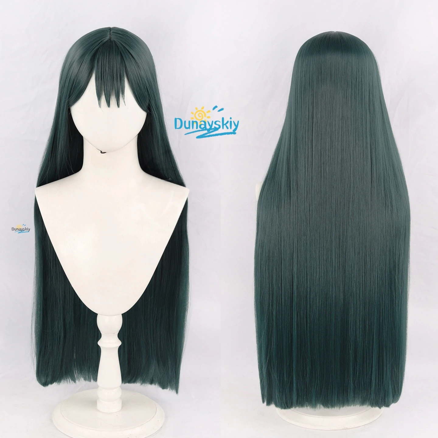 Women's Long Pink/Dark Green C - огляд і ціна Anime Cosplay Long Hair