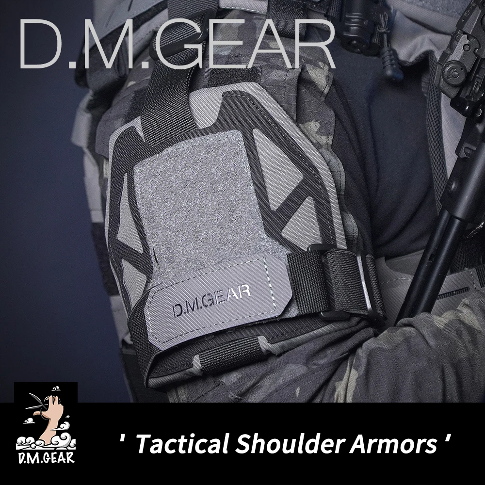 

DMGear Универсальный наплечник Тактическое снаряжение Охотничий жилет Аксессуар Защита плеч Страйкбол Wargame Molle Нейлоновый жилет