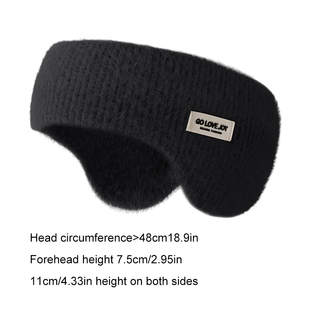 Women Men Winter Warm Fluffy Faux Fur Ear Warmer Soft Plush Headband Windproof Earmuffs Outdoor Cold Protection Ear Cover