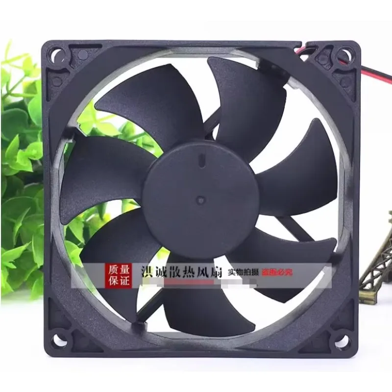 

YIHUAKBJI HF0924SLH-B25 DC 24V 0.10A 90x90x25mm 2-Wire Server Cooling Fan