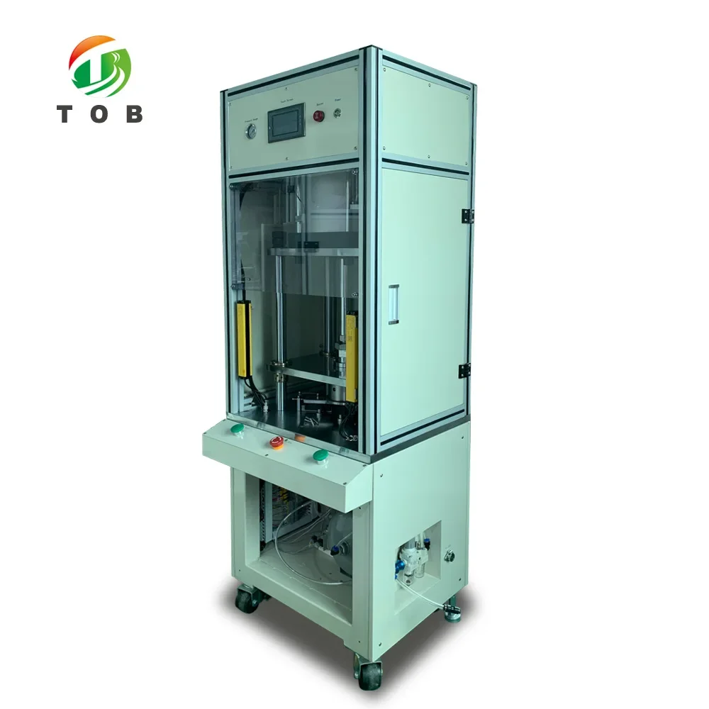 TOB Semi-auto Threaded Supercapacitor Final Sealing Machine