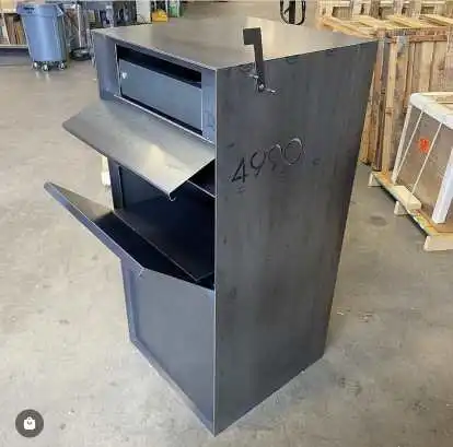 

Galvanized Steel Mailbox Box Private Mailbox Corten Steel Large Letter Postal Boxes