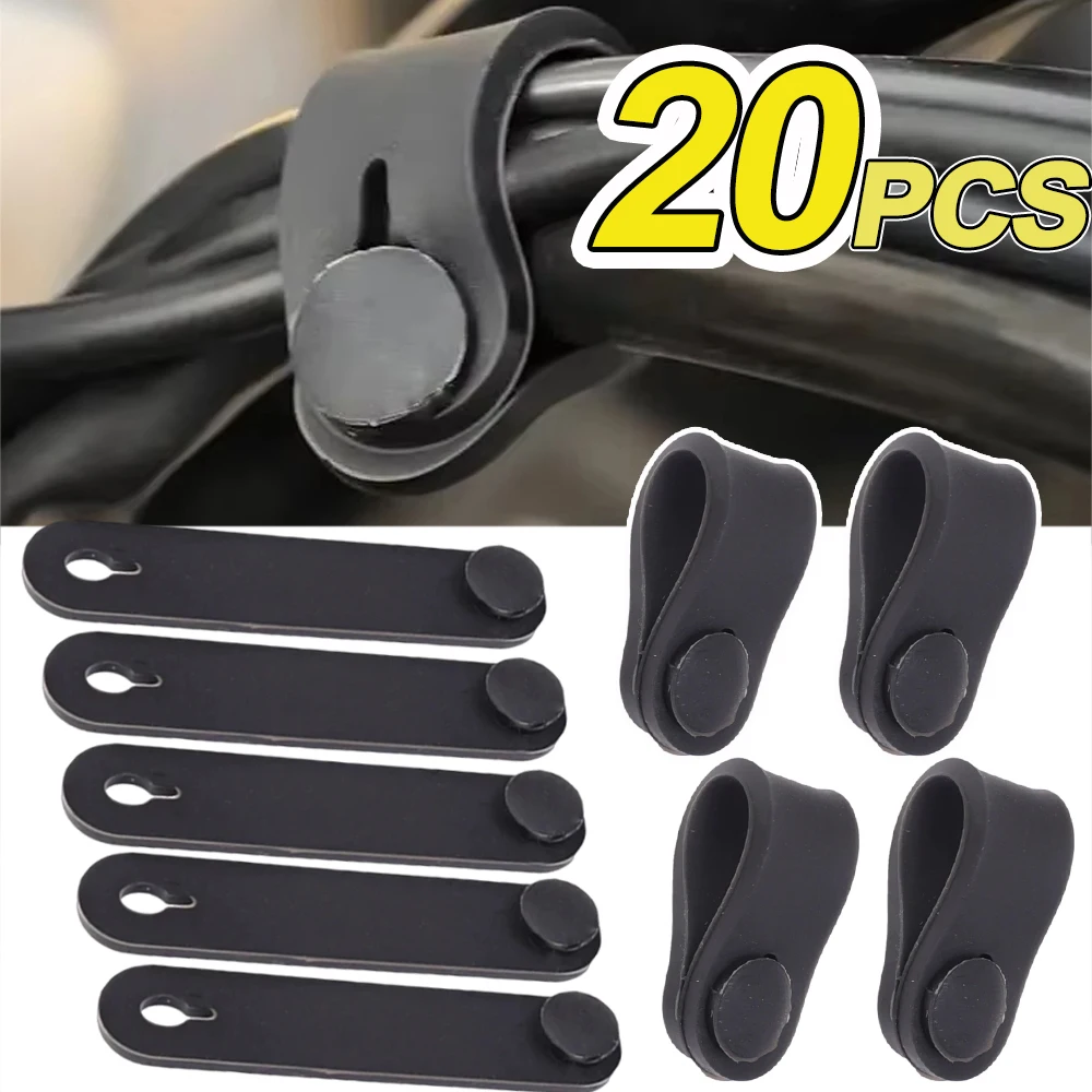 

Motorcycle Rubber Cable/Wire Tie Universal Motorcycle Rubber Frame Securing Cable Wiring Harness Tie Handlebar Rubber Wire Strap