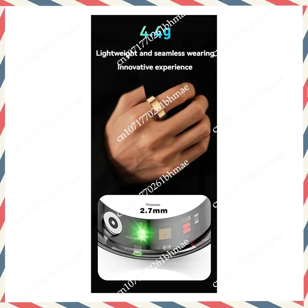 -A21Z R02 Smart Ring Health Monitoring IP68 Waterproof Multi-Sport Modes For Android For IOS