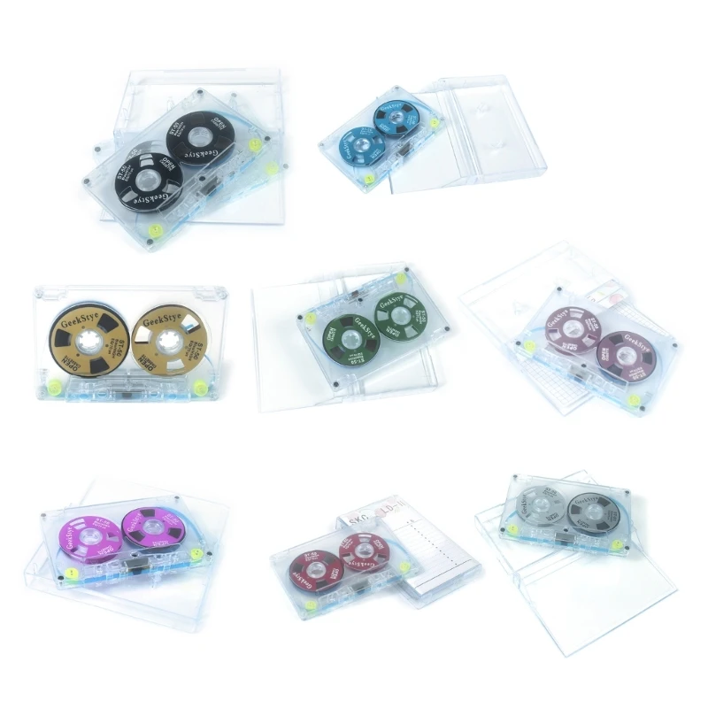 

Empty Tape Reel Aluminum Alloy Roll Cassettes Tape Three Holes Disc Machine Component for Disk Recorders Dropship