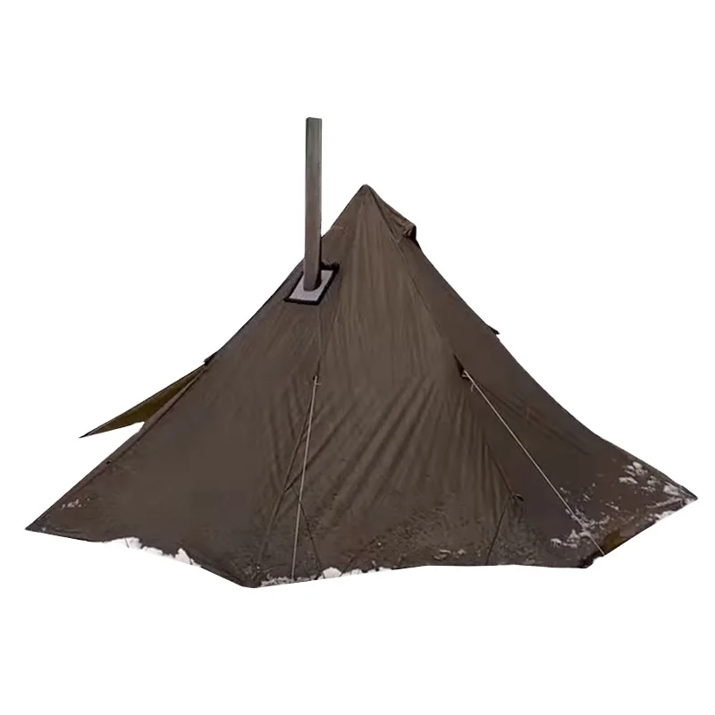 2 Doors Version Ultralight Backpacking Pyramid Hot Tent