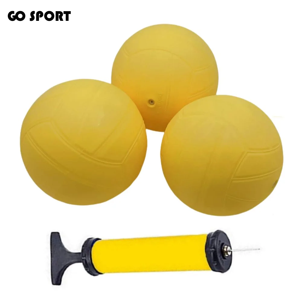 

Strong Bounce Spike Game Ball Competitive Balls With Pump Round Net Ball 9cm/3.5in Replaceable Mini Volleyball Beach Volleyball