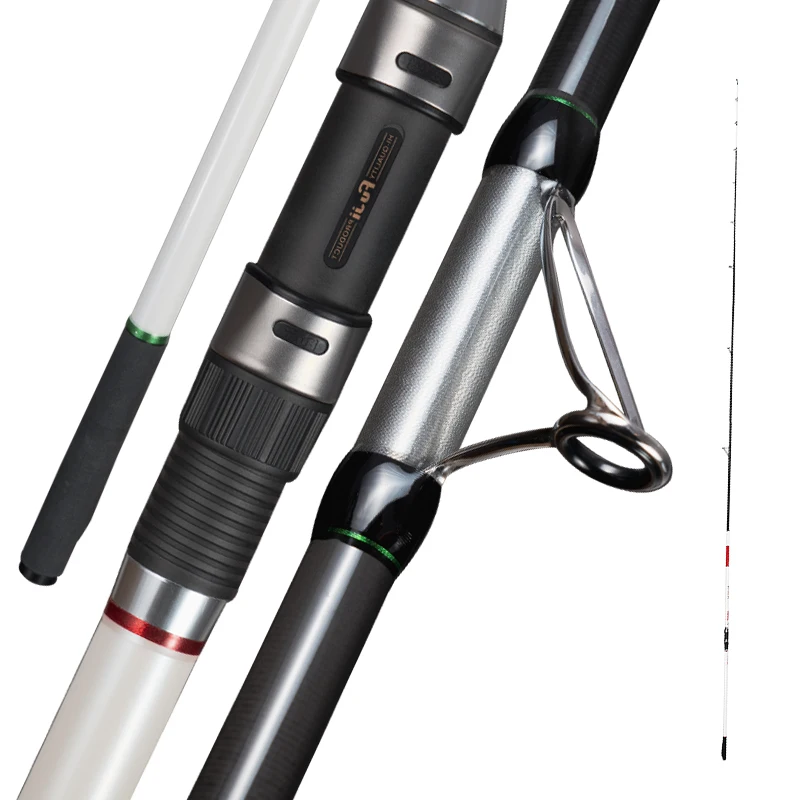 

FUJI Accessories Telescopic Surf Fishing Rod 4.35m Fishing Rod Surf Casting 3 Piece Surf Rod