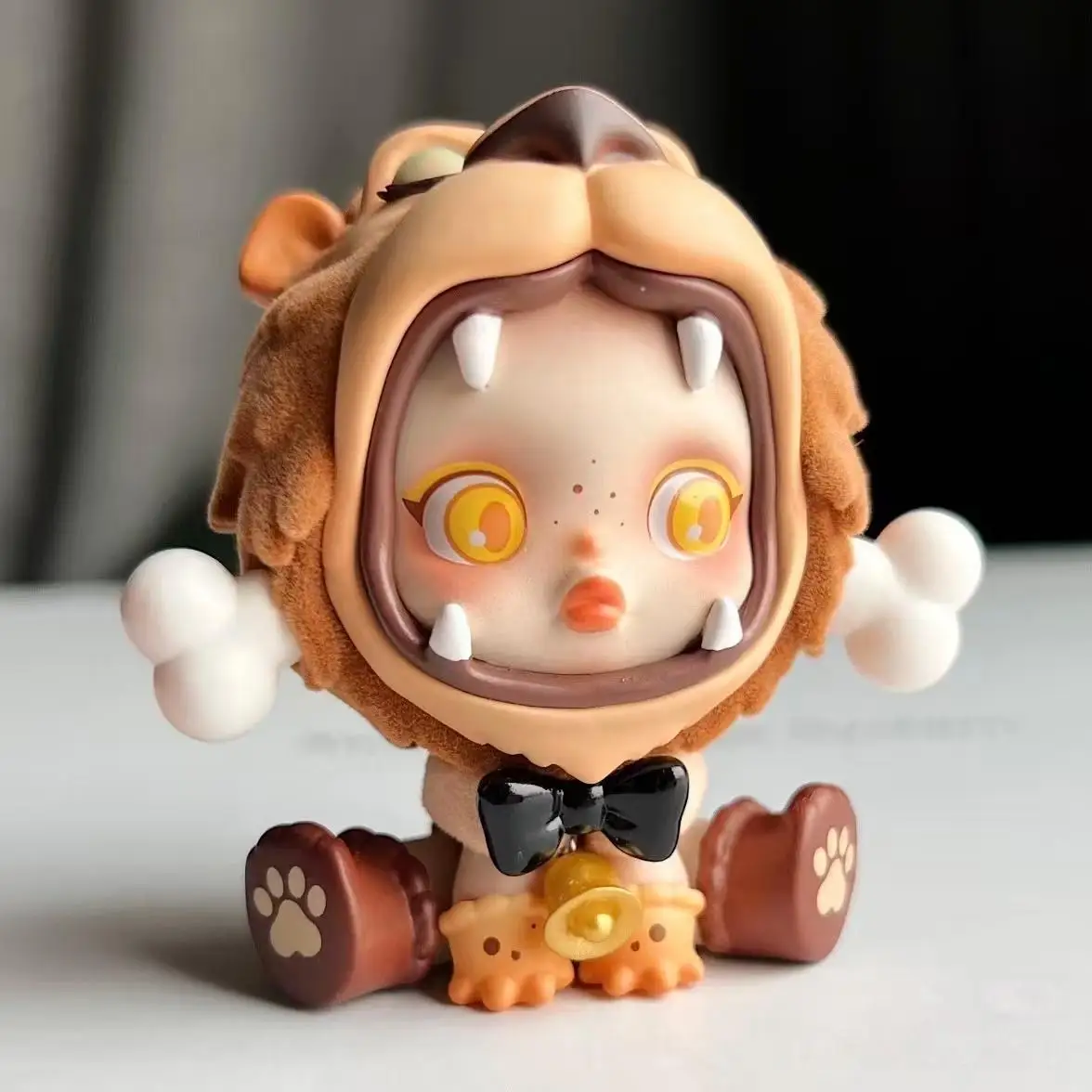 Аутентичная семейная серия Адамс POPMART SKULLPANDA, модный игровой сюрприз, праздничный подарок, украшения ручной работы