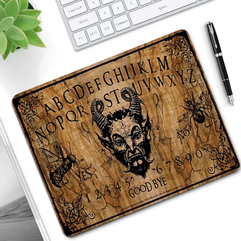 Ouija Board Mouse Pad Gaming Accessories Gamer Keyboard Desk Mat Mousepad Office Mats Mause Carpet Computer Speed Rug Non-slip