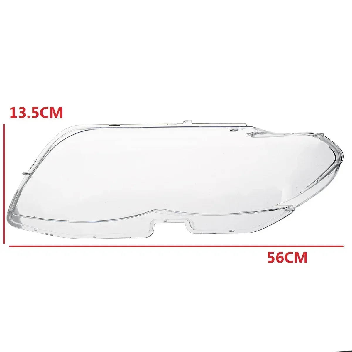 Left/Right Car Headlight Lens Cover Lampshade Shell For BMW X5 E53 2004 2005 2006 Headlamp Clear Cover Lampcover Lens Cover