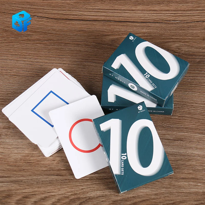 High quality 10 cards decks  Magic Prop,Magic Accessories,Mentalism,Satge Magic Props,Magic Tricks,Gimmick