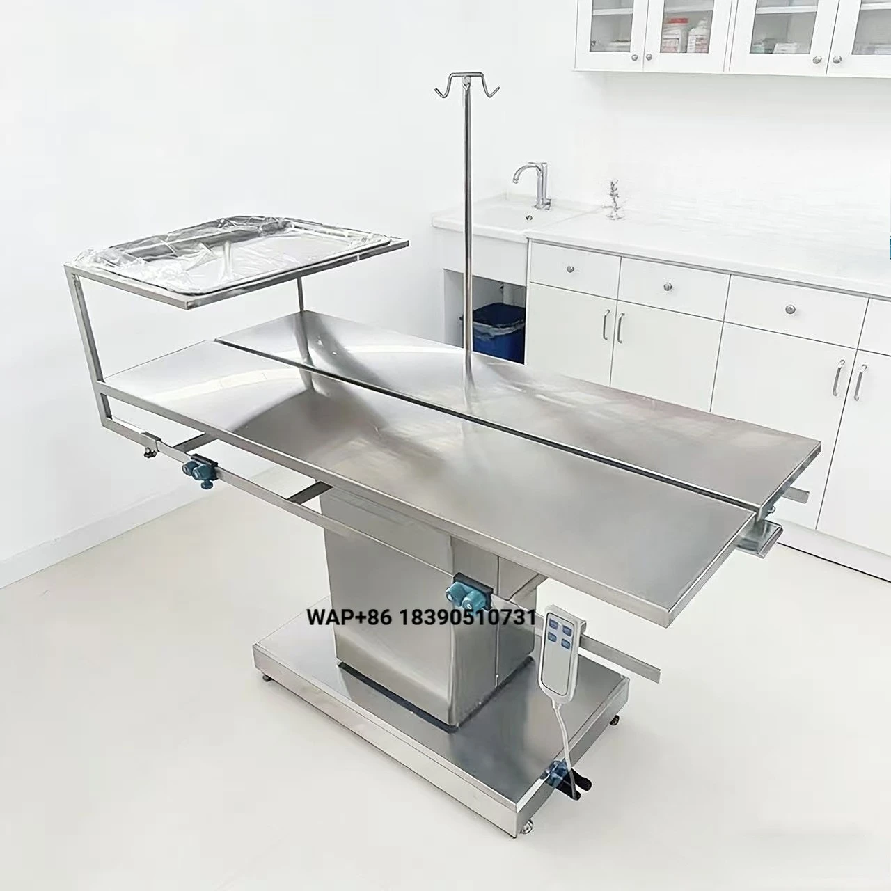 Pet dog and cat operating table 304 stainless steel operating table Electric lifting heating Veterinary surgical equipment