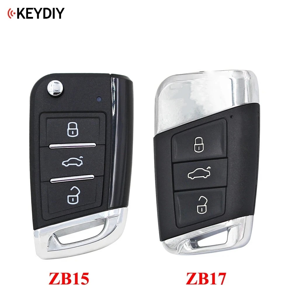 1 PZ KEYDIY ZB15 ZB17 ZB Serie Chiave Intelligente Universale per KD-X2 KD-MAX Chiave Auto Sostituzione A Distanza Adatta Più Di 2000 Modelli/LOTTO