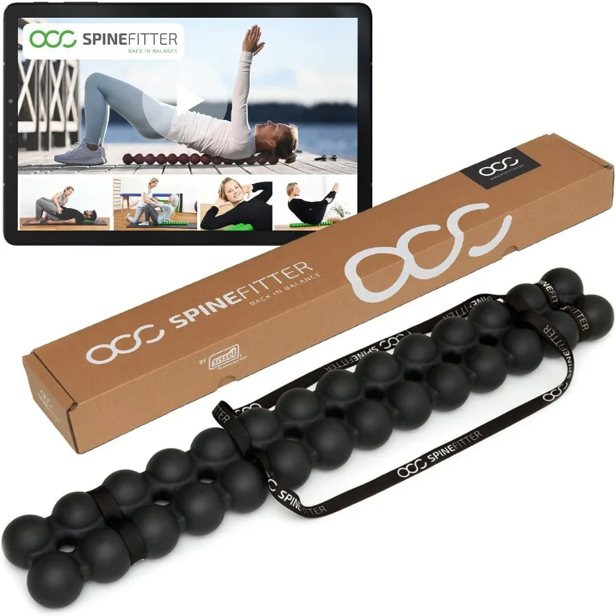 

SPINEFITTER by Massage Device for Back and Balance Back Trainer Relieves Tension and Blockages Ideal for Pilates and Yoga for R