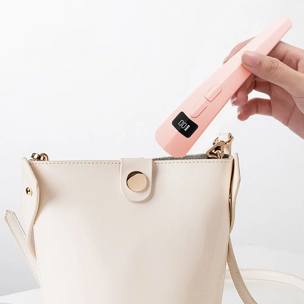 Schnell trocknendes Nageltrockner-Licht, 2 Modi, USB, Mini-UV-Härtungslampe, handgehalten, mit Display, Gel-Nagellack-Trockner, Maniküre