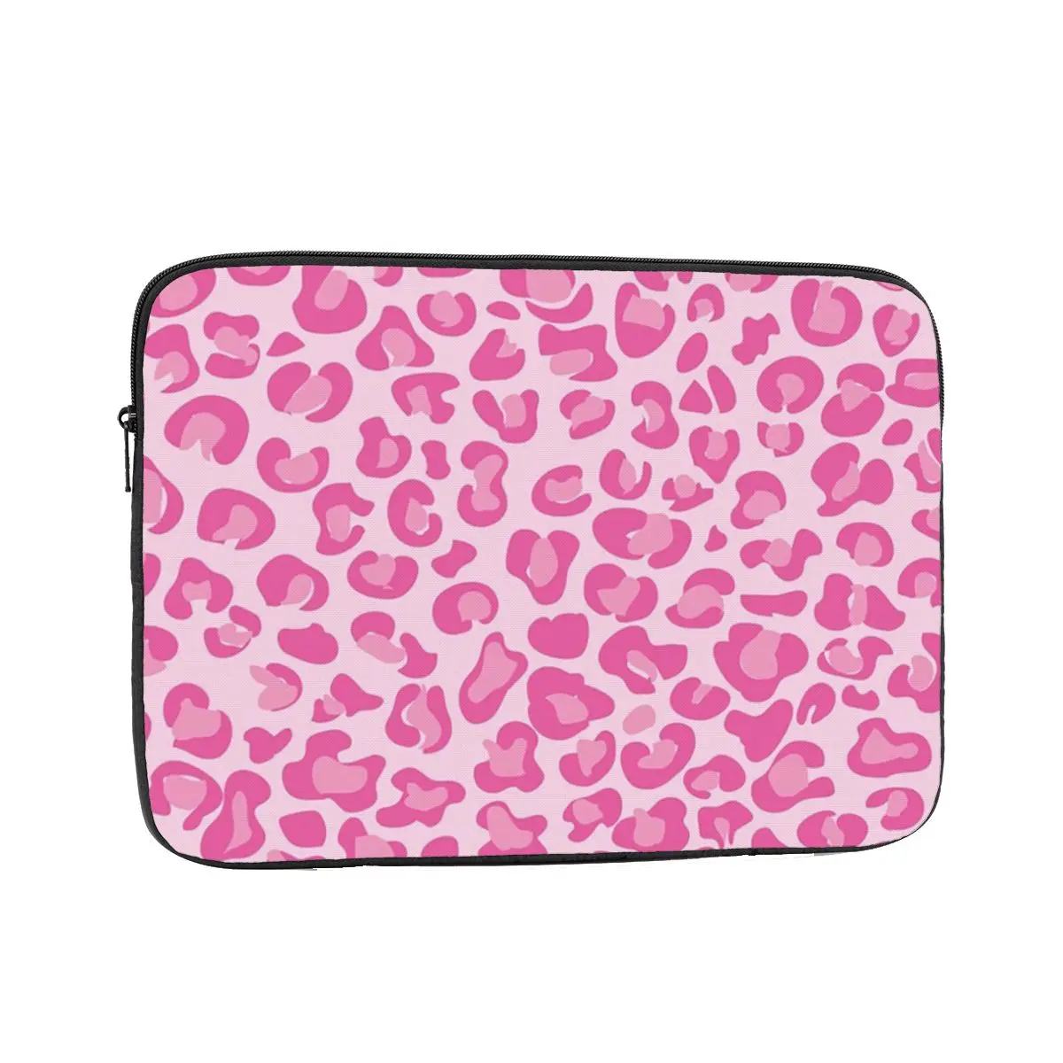 Pink Leopard Print Notebook Laptop Bag Case Pouch 10 12 13 15 17 Inch Notebook Sleeve Cover Bag Tablet Shockproof Case Bag