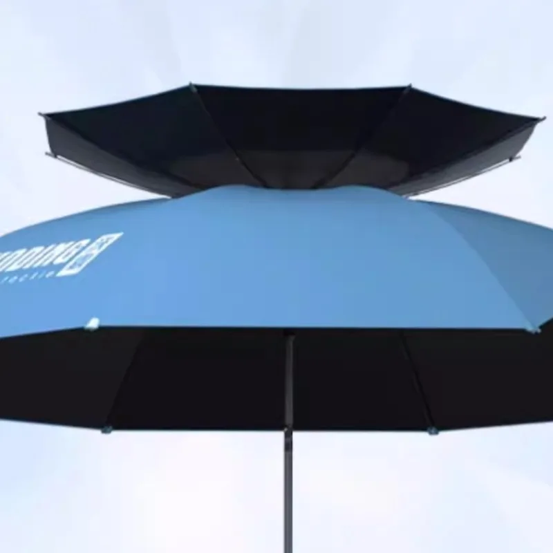 

Профессиональный рыболовный зонт с защитой от солнца UPF 50+ и двойной вентиляцией, портативный солнцезащитный козырек для рыбалки на открытом воздухе