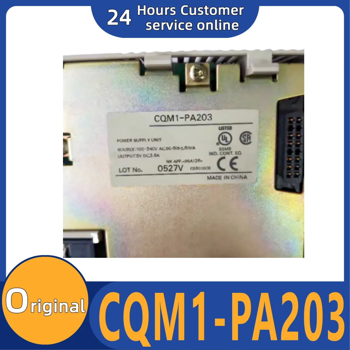 

Совершенно новый оригинальный модуль питанияCQM1-PA203