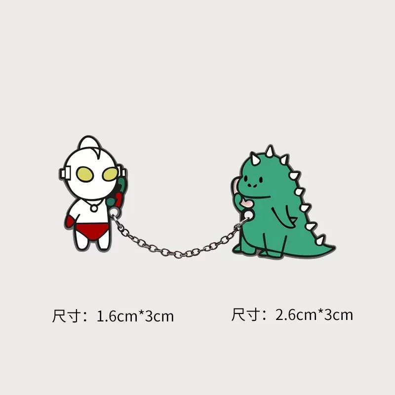 Японская брошь Токусацу Ультрамен Каваи с мультяшным рисунком Аниме периферийные устройства Маленький подарок