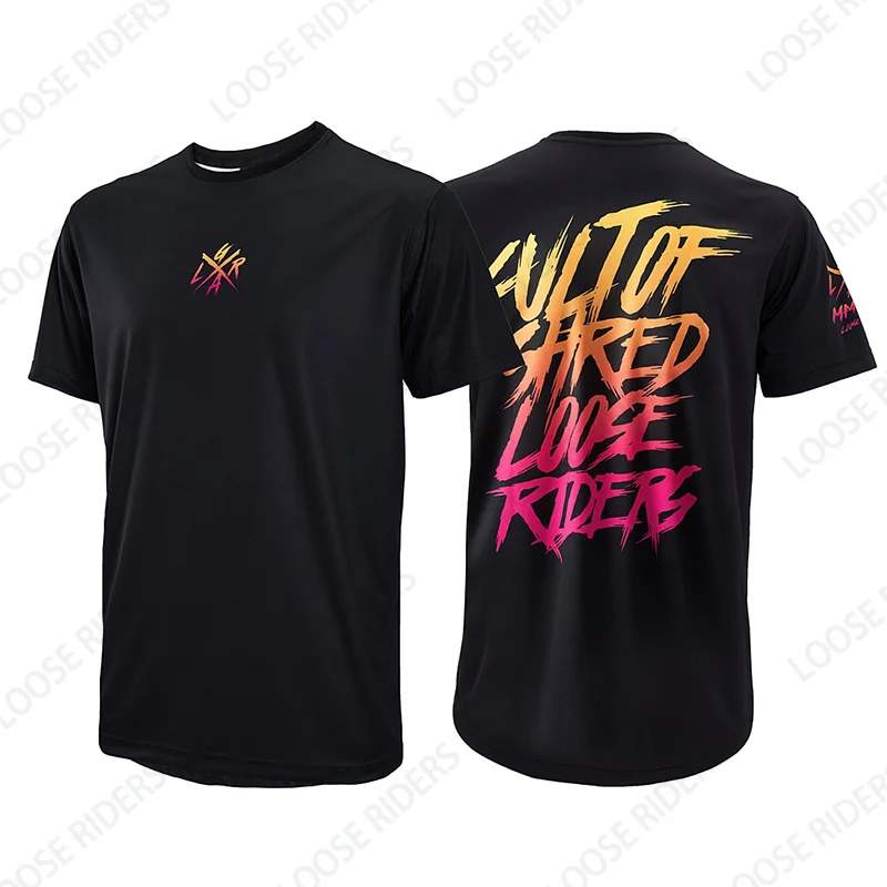 LRGA Loose Rider Jersey BMX Endurance Bike Shirt DH Off-Road Mountainbike Downhill Jersey 4