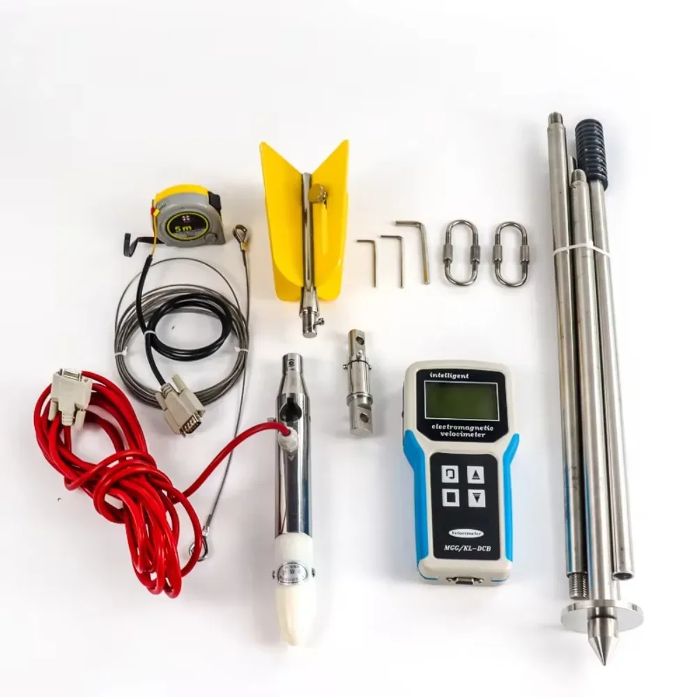 txyWide Range Digital RS485 Portable River Electromagnetic Water Velocity Meter for Open Channelhg1