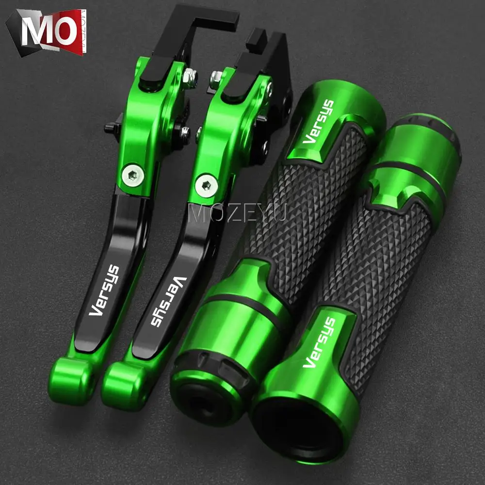 Motorcycle Accessories Brake Clutch Levers & Handlebar grips For KAWASAKI VERSYS650 VERSYS650cc VERSYS 650cc 650 2006 2007 2008