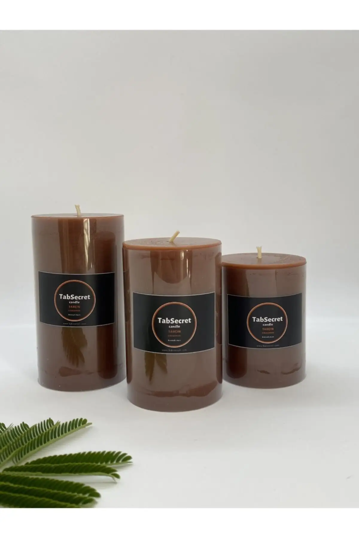 Cinnamon Flavored Candle Set of 3 For Home Decoration, Flavored Candle, Gift