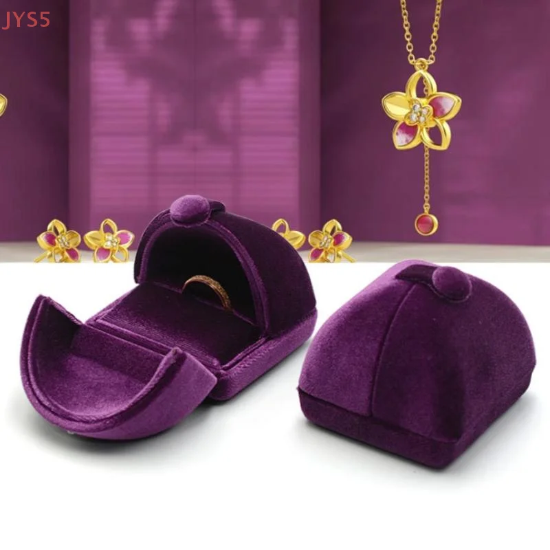

Double Open Velvet Ring Earrings Box Necklace Bracelet Box Jewelry Packaging