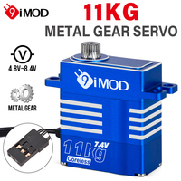 9IMOD RC Digatal Servo 11KG Coreless Metal Gear Servo 4.8-8.4V for 1/8 1/10 1/12 1/18 RC Car RC Helicopter DIY Accessories