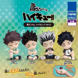 Anime japonais Haikyuu Gashapon Capsule Toy, Oikawa Tooru, Iwaizumi, HajRob, Bokuto, Kotaro, Akaashi, Keiji, Sleep Butter Figures, Model Toys