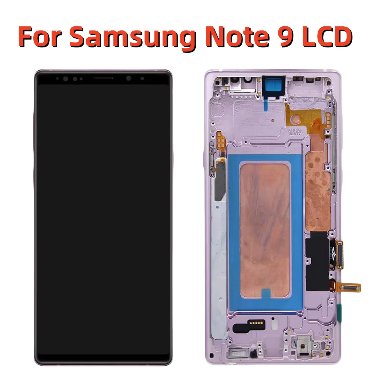 

ЖК-дисплей 6,4 ''Note 9 для Samsung, сменный сенсорный экран с цифровым преобразователем в сборе, протестирован для Note9 N960 N960F N960U N960W