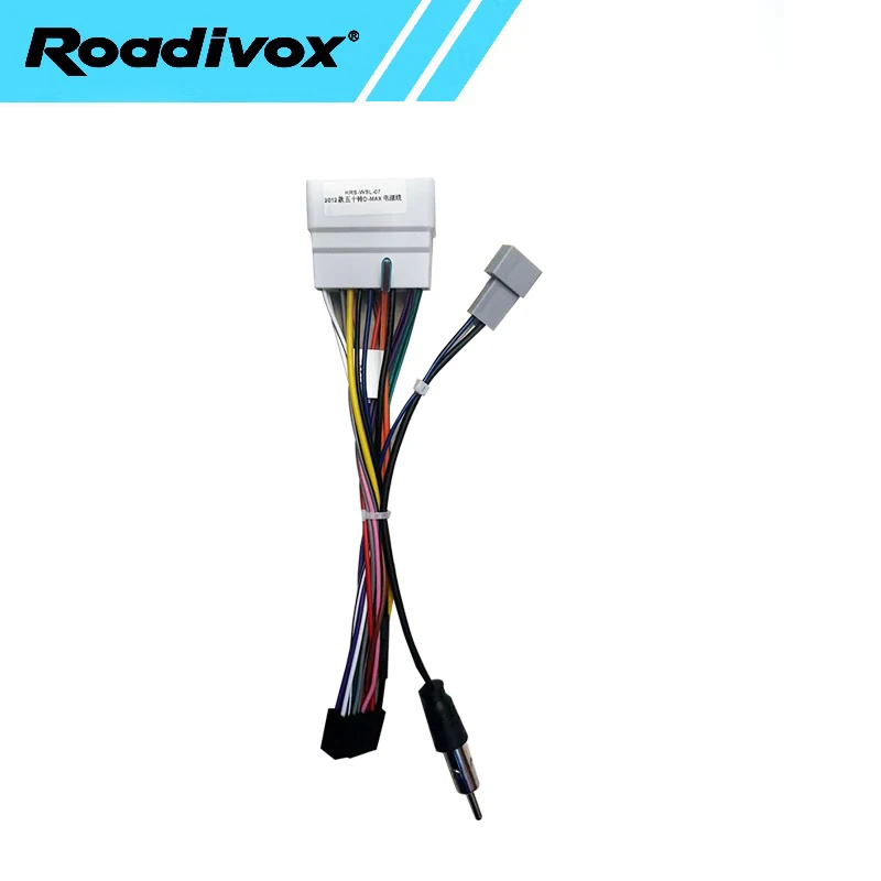 Car 16pin Wiring Harness Adapter For ISUZU DMAX D-MAX 2012 Android Radio Stereo plug Power Cable connector