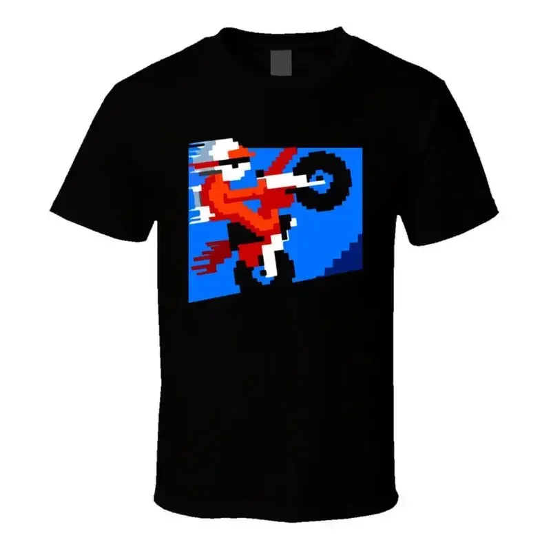 T-shirt classique de jeu vidéo Excite Bike