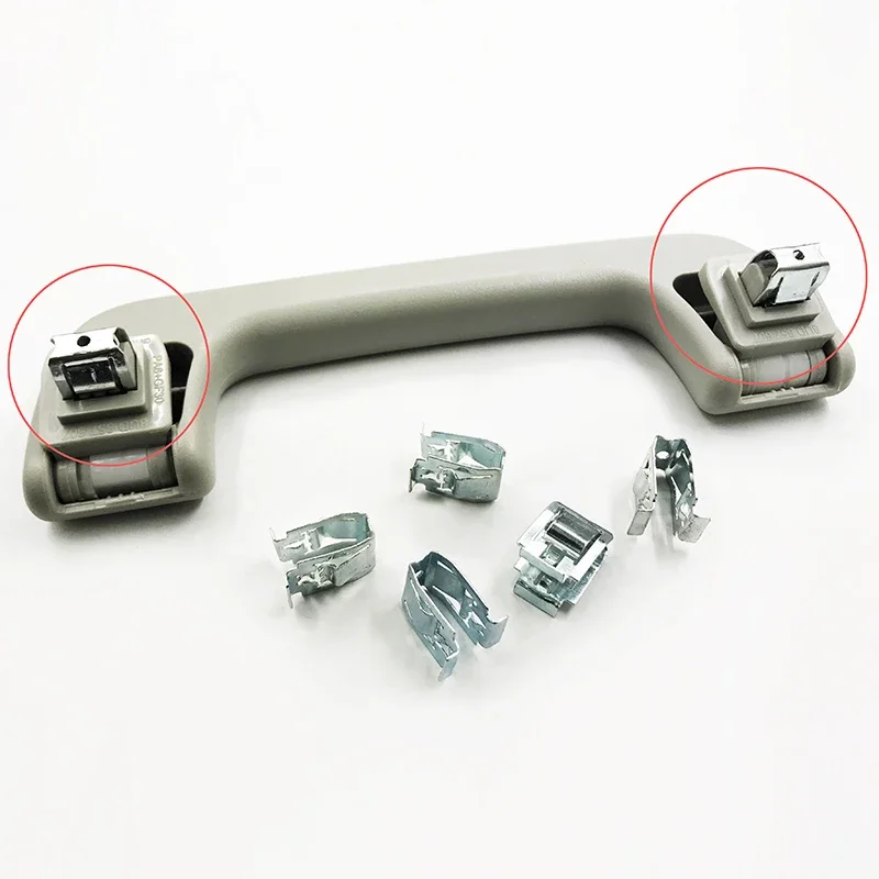 For Audi A4 B8 A6 C7 Q5 Car Interior Roof Handle Fixing Iron Clip Roof Buckle Handle Clip