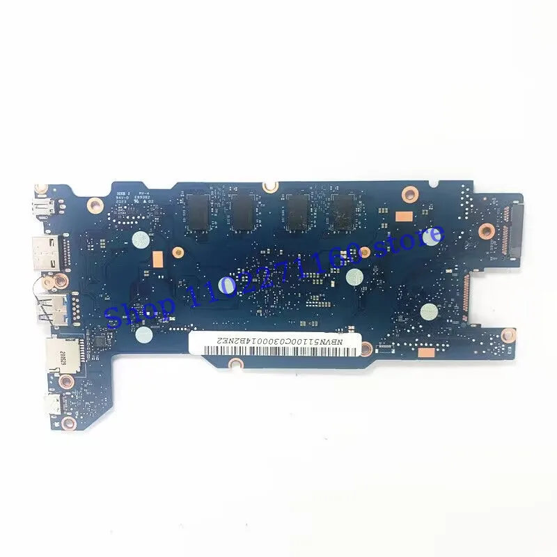 NB2372_MB_V4_PCB para Acer TraveMate B311-11 com SRFDC N5030 CPU Mainboard NBVN51100C Laptop Motherboard 100% testado funcionando bem