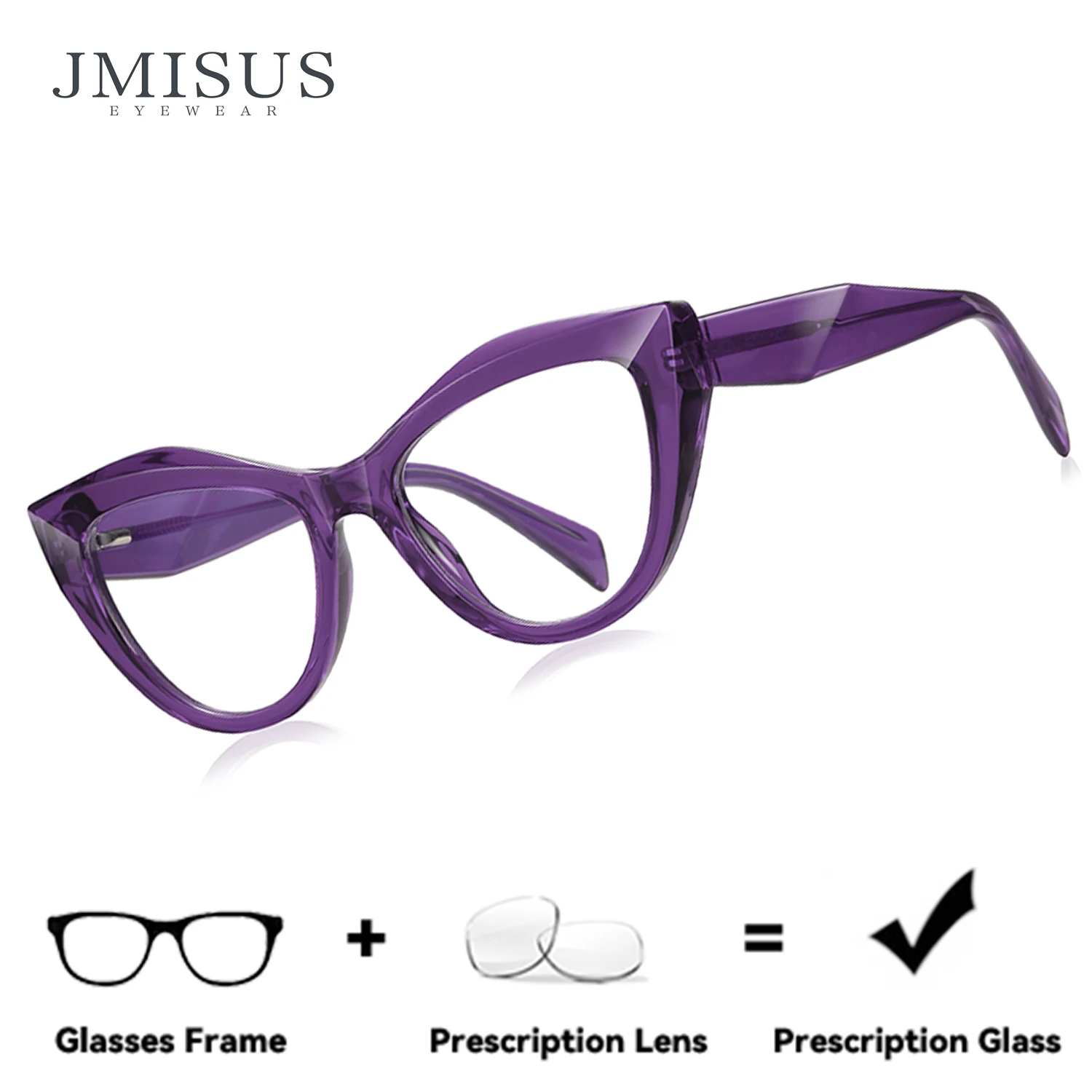 

Квадратные очки JMISUS по рецепту, модные прогрессивные очки для женщин, фотохромные оптические очки с защитой от синего света