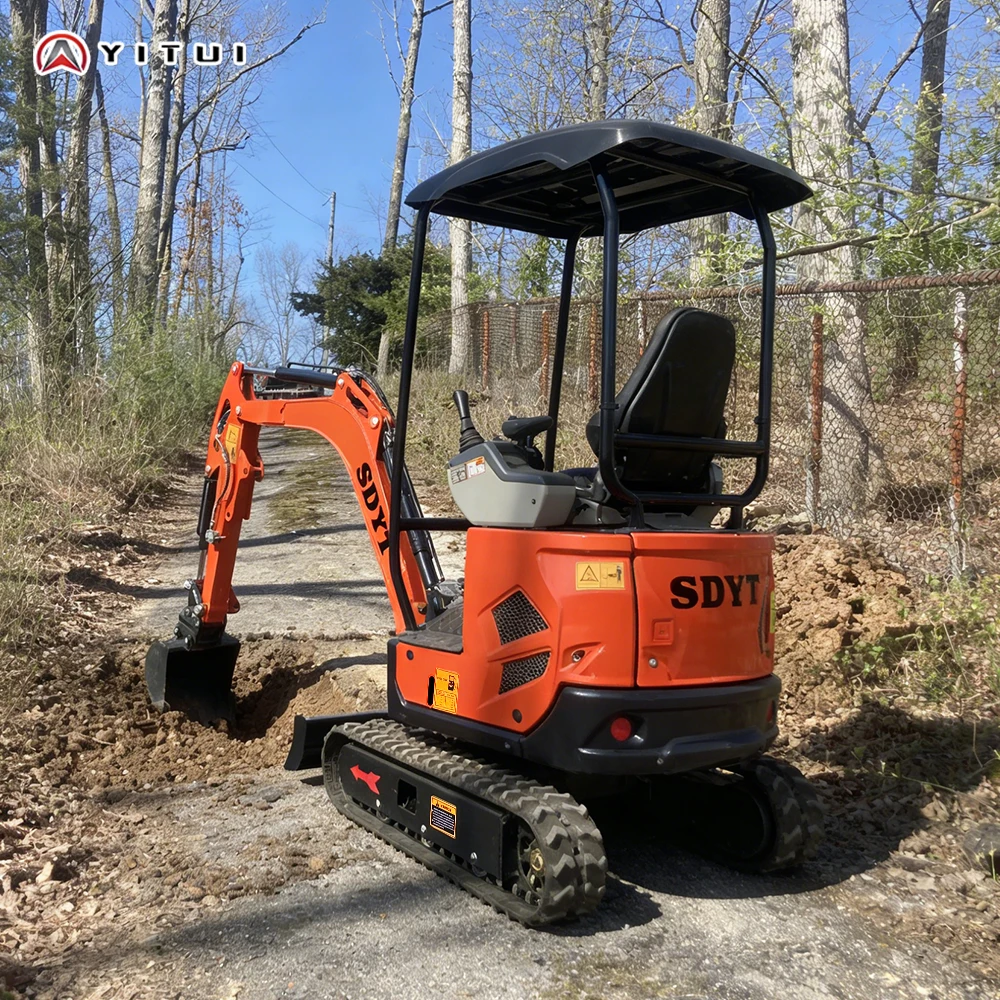 

1.8Ton Customized Excavator Multi Functional 360° Rotation Flexible For Digging Trenching Grading Lifting