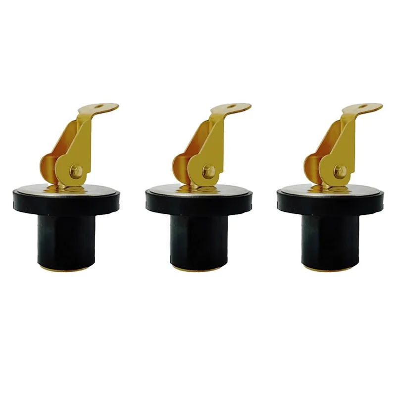 

TAIGH-Marine Drain Plugs For Boats Snap Handle Drain Plug For Boat Brass Boat Drain Plug Plumbing Fittings